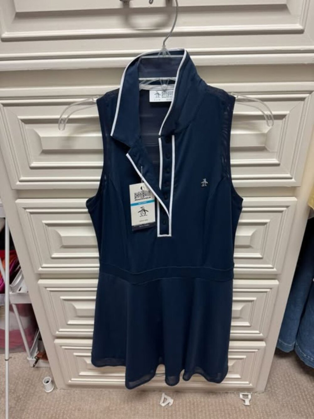New with Tags; Original Penguin WOMEN'S VERONICA SLEEVELESS DRESS